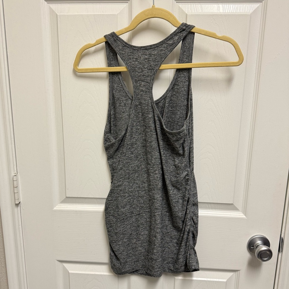 Beyond the Bump x Beyond Yoga Grey Spacedye Maternity Athletic Tank - Picture 11 of 11